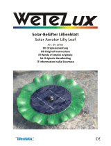 Wetelux 95 19 65 Solar Aerator Lilly Leaf Handleiding