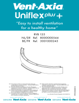 Vent-Axia Uniflexplus+ RV 125 Handleiding