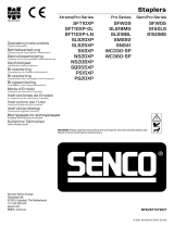 Senco NS20XP 50.8mm Heavy Duty Wire Air Stapler Handleiding