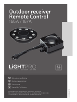 LightPro 166A Outdoor Receiver Remote Control Handleiding