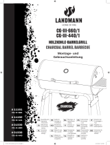 LANDMANN Holzkohlegrill "Black Taurus 440" Handleiding