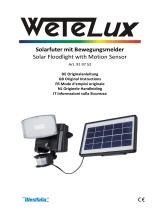 Wetelux 91 97 52 Solar Floodlight Handleiding