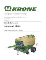 Krone BA Comprima V 150 XC (RP701-31) Handleiding