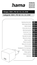 Hama 00086402 20W USB C Charger Handleiding