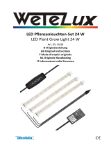 Wetelux 95 14 08 LED Plant Grow Light 24 W Handleiding