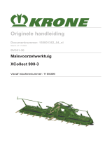 Krone BA XCollect 900-3 (BV301-30) Handleiding