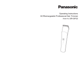 Panasonic ERGP23 Handleiding