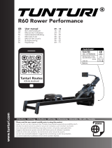 Tunturi Performance R60 Rowing Machine Handleiding