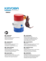 Kayoba 008053 Bilge Pump Handleiding