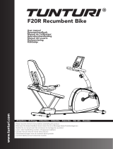 Tunturi F20R Recumbent Bike Competence Handleiding