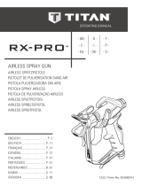 Titan RX-Pro Airless Spray Gun Handleiding