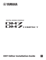 Yamaha DM7 Installatie gids