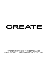 Create THERA STYLANCE PRO Automatic Espresso Coffee Machine Handleiding