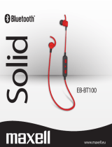Maxell EB-BT100 Solid Bluetooth Headset Handleiding