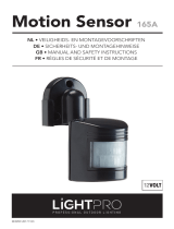 LightPro 165A 12V Motion Sensor Handleiding