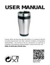 MOB MO3559 RAM Stainless steel cup 455 ml Handleiding