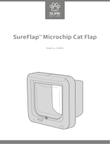SURE petcare SUR001 SureFlap Microchip Cat Flap Gebruikershandleiding