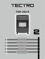 Tectro TGH 242 R Gas Room Heater Handleiding