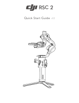 dji RSC 2 Gimbal Stabilizer Gebruikershandleiding