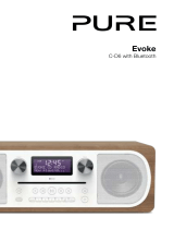 PURE Evoke C-D6 Walnut Stereo All-in-One Music System Handleiding