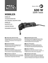 Meec tools 021419 600 W 2200 /min Nibbler Handleiding