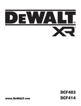 DeWalt DCF403NT Handleiding
