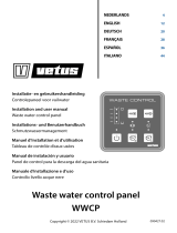 Vetus WWCP Waste Water Control Panel Handleiding