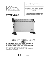 Warm Tech WTTCPM2002 Handleiding