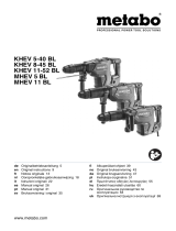 Metabo KHEV 5-40 BL Combi Hammer Handleiding