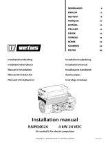 Vetus E-Air EAIR04024 Installatie gids