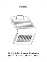 FlinQ 8720168686787 Solar Lamp Atalanta Handleiding