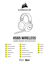 Corsair HS65 Wireless Gaming Headset Handleiding