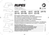 Rupes LE71TE Mini Orbital-Random Orbital Sanders Handleiding