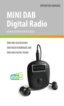 SHP 233-281 Mini DAB Digital Radio Handleiding
