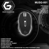 Gembird MUSG-001 Gaming Mouse Handleiding