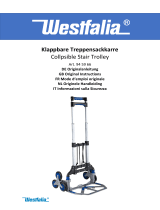 Westfalia Treppen-Sackkarre klappbar, 70 kg Handleiding