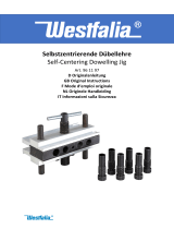 Westfalia 961197 Self Centering Dowelling Jig Handleiding