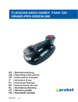 probst FXAH-120-GRABO-PRO-LIFTER-GREENLINE Handleiding