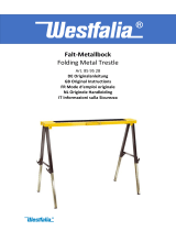 Westfalia Arbeitsböcke, ideal für Arbeiten an Treppen und Podesten Handleiding