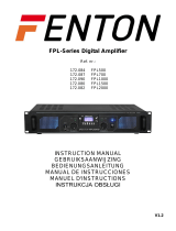 Fenton 172.084 FPL-Series Digital Amplifier Handleiding