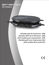 Emerio RG-105522.9 Raclette Grill for 8 Persons Handleiding