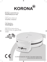 Korona 41001 Waffle Maker Handleiding