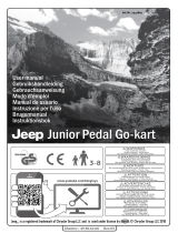 Jeep 2531801 Junior Pedal Go-kart Handleiding