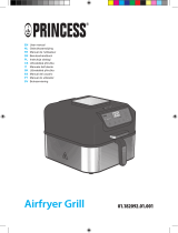 Princess 01.182092.01.001 Airfryer Grill Handleiding