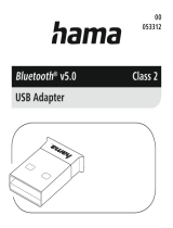 Hama 053312 Bluetooth USB Adapter Handleiding