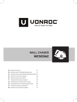 Vonroc WC503AC Wall Chaser Handleiding