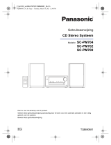 Panasonic SCPM704EG Handleiding