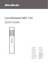 Avermedia MIC 133 Live Streamer Gebruikershandleiding