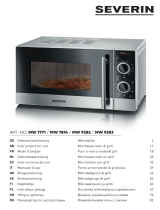 SEVERIN MW 7771 Microwave Oven and Grill Handleiding