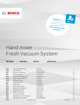 Bosch MFQ364 Hand Mixer Fresh Vacuum System Handleiding